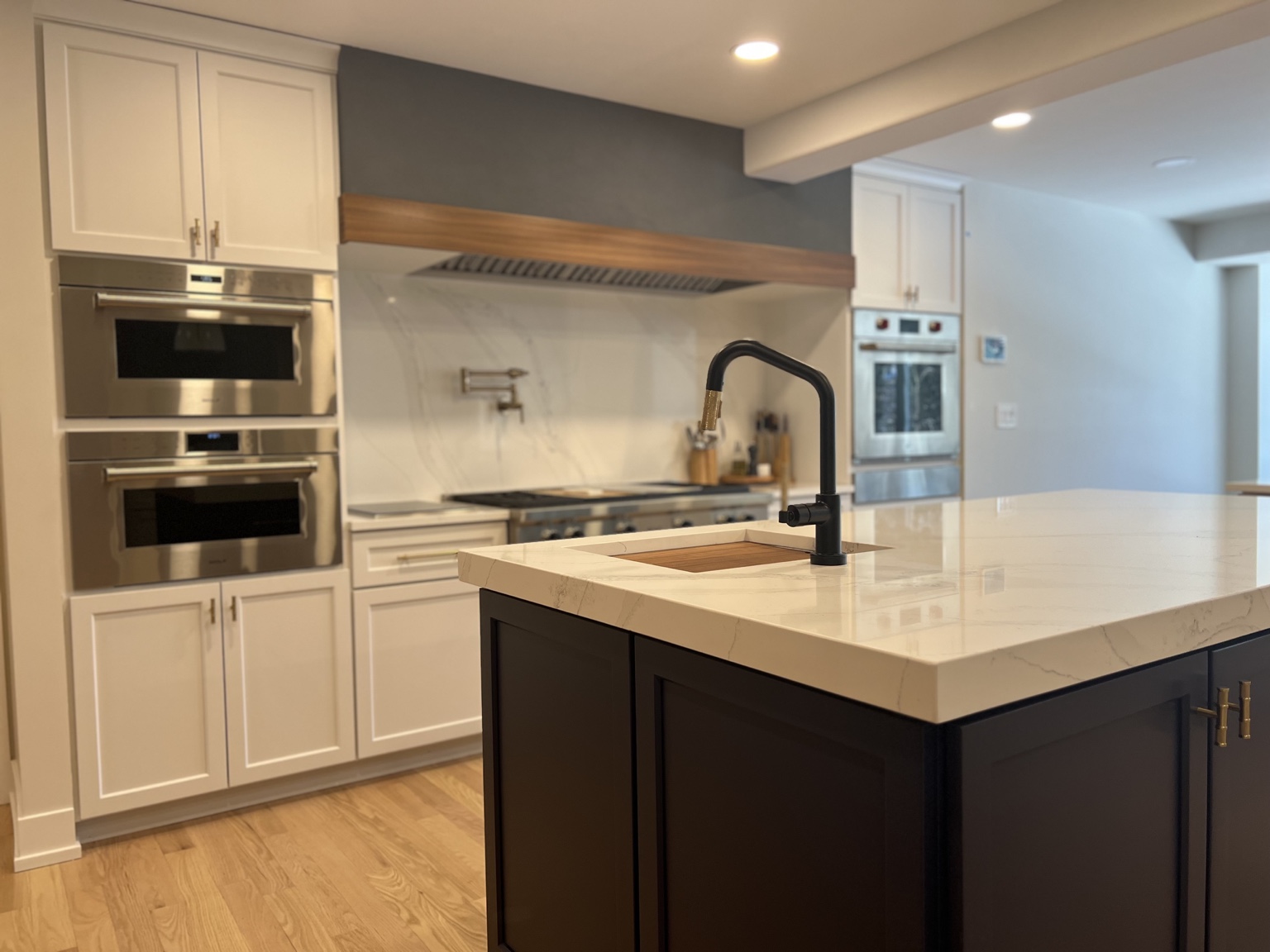 Whole-home renovation kitchen in Lisle, Illinois
